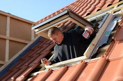 Pose de fenêtres de toit Velux à Bieuxy